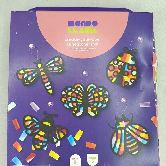 Mondo Llama Create Your Own Suncatcher's Kit for Creative Children- Ages 6+ new, - Picture 1 of 5
